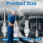 5pcs Grease Gun Needle Accessory Set  Includes Grease Needle Dispenser  Rubber