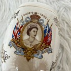 King Edward Queen Elizabeth Coronation China Lot Of 2 Pieces Vintage Shabby
