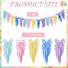 Easter Pastel Bow Garland Banner For Bachelorette Party Decoration New Set