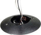 Kastlite Black Wing Clip Post Top Fitter   Fits Globes With 5 25  Opening
