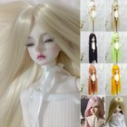Bjd s Hair Wigs Soft Long Straight Wigs For 1 3 1 4 1 6 Ball Jointed Doll Diy