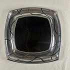 Vintage Lenox Square Metal Serveware Cheese   Crackers Board