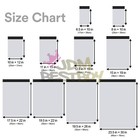 Any Sizes   White Poly Mailers Shipping Envelopes Plastic Bags Self Sealing 0123