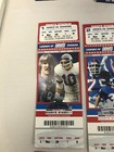12 2009 Ny Giants Football Ticket Stubs Game 1 2 3 4 6 7 8 Stadium Last Game