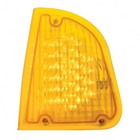 Fits Kenworth T600 Led Turn Signal Lights   Amber Led Amber Lens  pair Left And