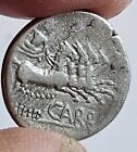 Ancient Rare Roman Republic Silver Ar Denarius - 3 80 G 
