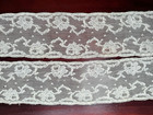 Antique Lace - Mechelen  18th Century  Bobbin Lace  Droschel Ground - 1 Meter