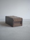 Japanese Antique Wooden Small Chest Zenibako Senryobako W10 6  d6 3  h4 3in Retro