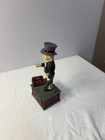 Rare Vintage Cast Iron Mechanical Uncle Sam Coin Mechanical Bank