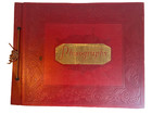 Vintage Scrapbook With 120 Photos From 1950s Family  Auto  Travel Black Pages