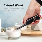  butane Included  6pcs Multipurpose Candle Lighter Refillable Long Wand Lighters