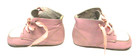 Vintage Pair Of Pink Baby Shoes