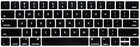 Soft Silicone English Language Keyboard Cover Skin Compatible With Macbook Pro 1