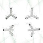 Canopy Fittings Kit For 10   x40    Frame Slant Roof Carport Tent Shade Greenhouse