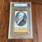 Alexander Hamilton Autograph Cut Signature Signed   Founding Father   Psa