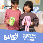 Bluey Friends 2-pack Plush Stuffed Animals 5 5   10 5 Inches Tall  Multicolour 