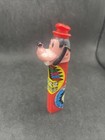 Vintage Pez Goofy  No Feet  3 9 Austria Removable Teeth With Pez Indian Stickers