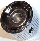 A c Heater Control Dial Knob For 1 4  Shaft Blue Jewel Plastic Up 41152 Each