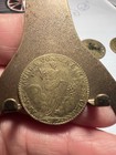 1600 Louis Xv  25 Mm   Brass Token Rare
