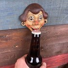 Lady Four-eyed Wall Mounted Cast Iron Bottle Opener  3 75  X 3 5  