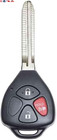 Replacement Keyless Remote Head Key Fob For Toyota Rav4 2006 Fcc Id  Hyq12bby