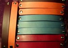  br8 One 1  Dyed Leather Bracelet Blanks Rounded Ends Vendor-crafts 