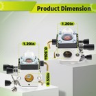 Carburetor For Stihl Fs45 Fs46 Fs55 Fs55r Fc55 Fs38 Fs55rc Km55 Hl45 C1q-s186a