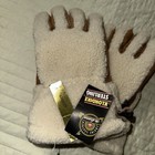 Men   s Klondike Made In Canada Lined  Leather  sherpa Gloves Size Extra Large Nwt