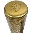 Guerlain Paris Makeup Powder Retractable Brush Gold Case Vintage Rare Monogram 