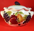 Celebrating Home Sonoma Villa Bean Pot Baking Casserole Stoneware 11 