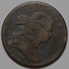 1798 Draped Bust Large Cent - 2nd Hair Style - Us 1c Copper Coin