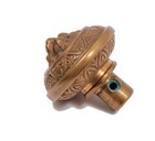 1870s Hopkins And Dickinson Cast Bronze Lion Head Doorknob