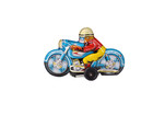 Vintage Tin Litho Motorcycle Friction Toy- Made In Japan 1950s