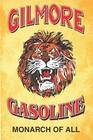 Gilmore Gas Station Banner Vintage Style Gas   Oil Guys  Man Cave  Garage Art