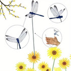 10 Pcs 3d Dragonfly Garden Decor Dragon Fly Garden Stakes Dragonflies Garden 10x