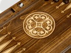 Star Of David Backgammon Set Hand Carved Wood 23 6in Nardi Tavla Board Game Gift