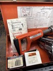 Ramset Model 490 Kit Setup Powder Actuated Tool Kit W  Case   Loads   Hardware