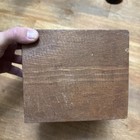 Vintage Wood Recipes Box Has A Crack  read    Country Farmhouse Recipe Storage