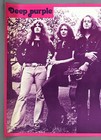 Deep Purple     Rare Vintage Original 1974 75 Warner-pioneer Promo Poster