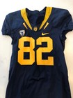 Game Worn Used Nike Cal Golden Bears Football Jersey  82 Size 42