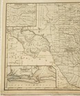 Antique Mitchell s Map Of Texas Original Hand Color 1871