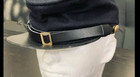 Civil War Re-enacting  Forage Cap Black Leather Chin Strap Replacement - New