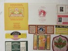 17 old Pharmacy-cosmetic-medicine Bottle Labels vintage Ephemera Lot super 