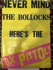 Vintage Sex Pistols    never Mind The Bollocks    Poster 1970   s Punk Rock