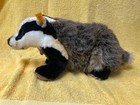 Rare Vintage Steiff  diggy  Badger Stuffed Mohair Animal Mint W tags 1840 36