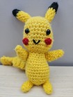 Pikachu Pokemon Handmade Crochet Amigurumi Stuffie