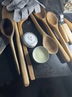 2 10  Cherry Spoon Blanks Wood Carvers Will Love To Whittle W spoon Carving Tool