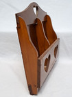80 s Vintage Hanging Key Hook Holder Letter Organizer With Hearts Cottage Farm