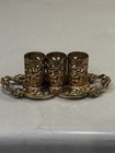 Vintage Matson Stylebuilt Gold Filligree Vanity Lipstick Holder