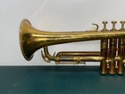 Antique C  G  Conn Elkhart  Ind  Trumpet From 1926  Nicely Engraved 